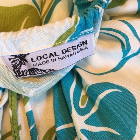 Local Design Hawaii USA Floral Tropical Shirt - Picture 4 of 4